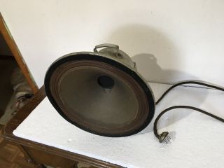 Vintage E.  H.  Scott Field Coil Speaker 12” type pedestal 10