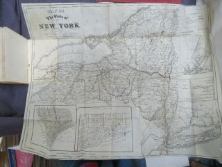 1836 Traveller ' s Guide to York,  rare,  with 3 maps 10