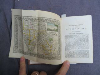 1836 Traveller ' s Guide to York,  rare,  with 3 maps 4