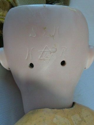 Antique S&H Kammer & Reinhardt German Bisque Head Doll 62 8