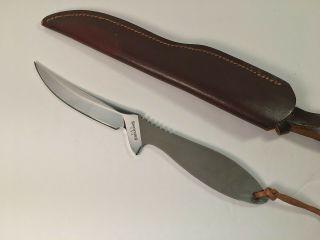 Browning Made In Usa Vintage Model 3518 Bird & Trout Fixed Blade Hunting Knife