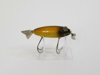 Creek Chub Wagtail Lure In Golden Shiner Glass Eyes