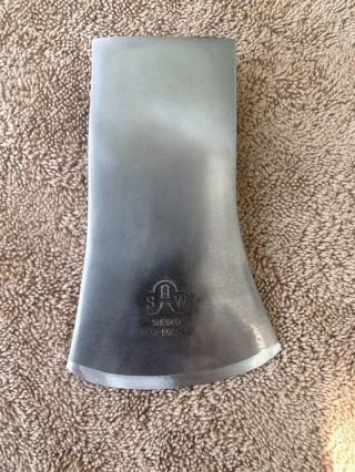 Vintage Embossed Saw Wetterlings Hatchet Head