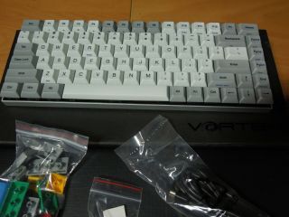 Vortex Race 3 75 Mechanical Keyboard Cherry MX Brown CNC Aluminum Case 2