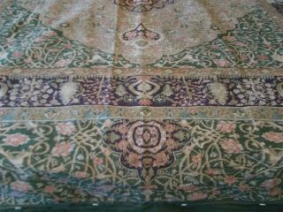 Rare Ralph Lauren Rutherford Tapestry King Duvet Cover Oriental Persian Rug 3
