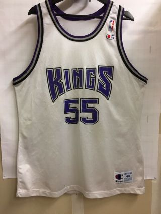 Nba Vintage Champion Sacramento Kings Home Jason Williams Jersey Mens Size 48 Xl