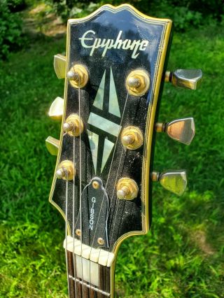 Epiphone Les Paul Custom - Rare Vintage Open Book Headstock Model