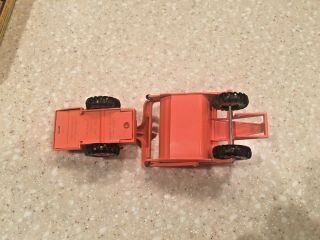 MATCHBOX LESNEY Made in England K6 ALLIS CHALMERS EARTH SCRAPER DIE CAST VINTAGE 8