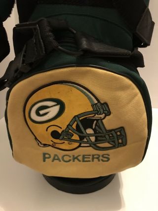Authentic Vintage Belding Sports NFL Green Bay Packers Golf Bag 2