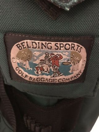 Authentic Vintage Belding Sports NFL Green Bay Packers Golf Bag 4