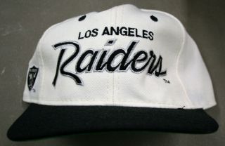 Vintage Los Angeles Raiders La Sports Specialties Script Snapback Nos Hat Nwa