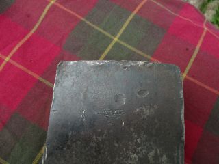 Vintage Kelly Registered Axe Head Embossed Connecticut? Pattern 8