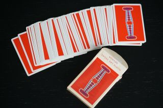 Vintage Jerry ' s Nugget Casino playing cards RED Authentic 4