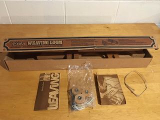Vintage Antique 25 " Erica Weaving Loom 1976 Niob Northfield No 3250 Complete