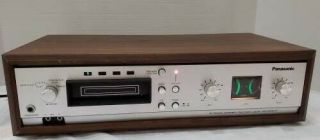 Vintage Panasonic Rs 806us 8 Track Tape Recorder/player Deck Multi Voltage