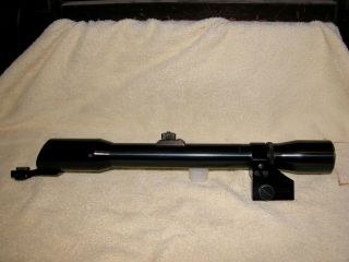 Vintage Weaver K4 4x Rifle Scope W/stith Mounts Pre - 64 Winchester Model 70