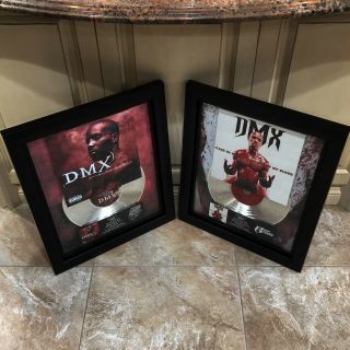 2 Very Rare Dmx Record Disc Album Music Award Mtv Grammy Jay Z