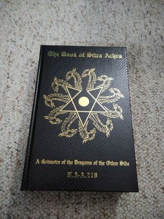 Book Of Sitra Achra Azerate Pact Ed Satanic Qliphoth Grimoire Ixaxaar Totbl Rare