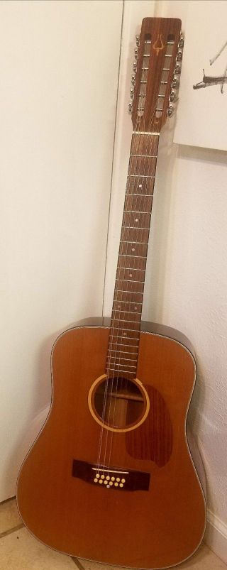 Vintage Daion Mugen Mark I 12 String Acoustic Guitar Made In Japan
