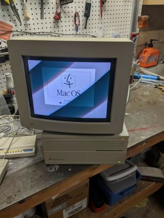Vintage Apple Macintosh Iici Computer M5780 With Acc.  Kit And Rgb Monitor