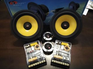 Cdt Audio Hc - 65 6.  5 " Component Speaker Set,  Sq,  Top Quality,  Normally $800 Rare
