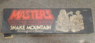 Snake Mountain Vintage 1983 He - Man MOTU Mattel 9