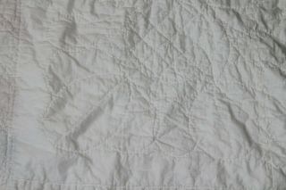 Vintage Handmade HAND STITCHED Quilt Lone Star Quilt VINTAGE 82X83IN 8