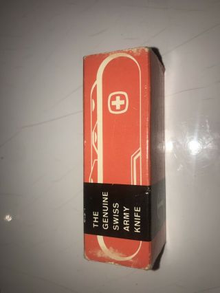 Vintage Wenger Swiss Army Knife And Paper