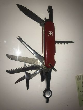 Vintage Wenger Swiss Army Knife And Paper 3