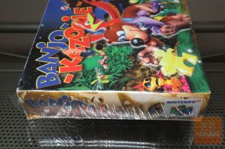 Banjo - Kazooie 1st Print (Nintendo 64,  N64 1998) FACTORY - RARE 4