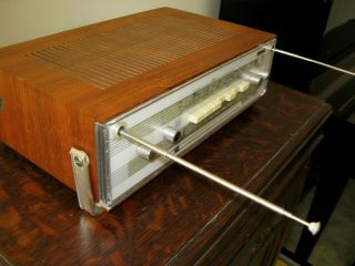 BANG OLUFSEN B&O OLD VINTAGE RADIO BEOLIT 800.  TIP TOP.  TEAK WOOD. 4