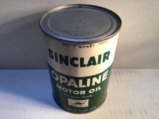Vintage Sinclair Oil Quart Nos Can Gas Rare Handy Sign Sunoco Texaco Mobil Shell