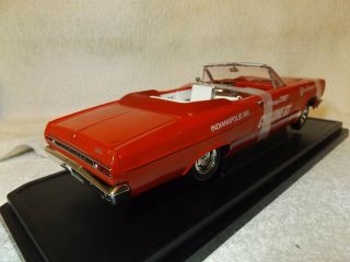 VINTAGE DIECAST - - 1966 MERCURY CYCLONE GT INDY PACE CAR - - 1/18 SCALE - - ROAD S - - NIB 4