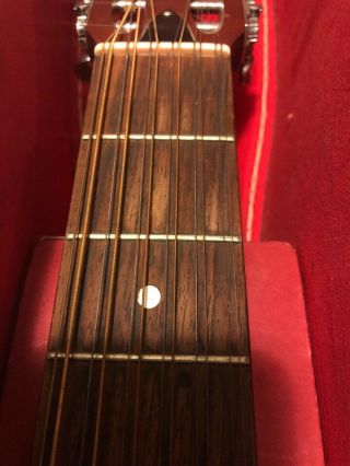 Vintage 70’s Dorado 2229 Gretsch 5992 Acoustic 12 String Guitar With Case 6