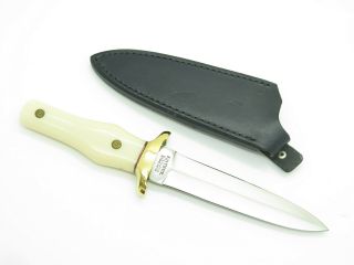 Vtg Khyber Ka - Bar 2750 Seki Japan Dagger Fixed 5 " Blade Knife & Sheath " Nos "
