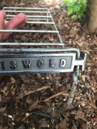 Ultra Rare Authentic Vintage Griswold 6 skillet Store Display rack P/N 1064 HTF 10