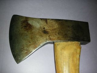 Vintage Craftsman Axe Hatchet by Norlund,  Hudson Bay Tomahawk with Sheath 2