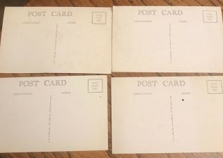 WWII 4 POST CARDS LAS VEGAS ARMY AIR FIELD WW2 4