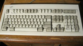 Vintage Ibm Model M Keyboard 1391401 - Manufactured 1990