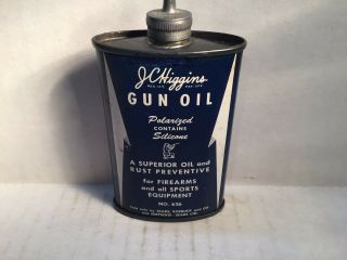 Vintage J C Higgins Oil Can Lead Handy Oiler Sears Rare Gun Browning Winchester 2