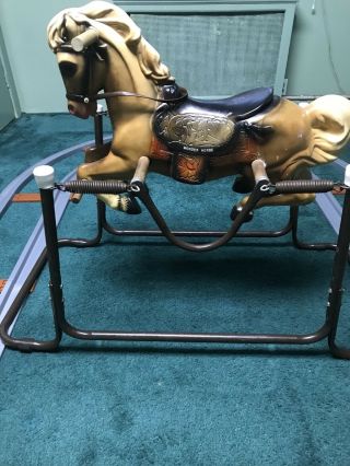 1960s Wonder Horse Vintage Toy Great Ride Bounce Classic Horse