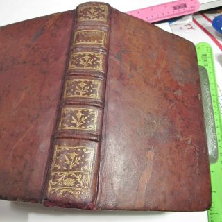 BERTRANDI - OPERATIONS DE CHIRURGIE/1769/RARE 1st Ed.  /4 ENGRAVED PLTS/FINE LEATHER 5