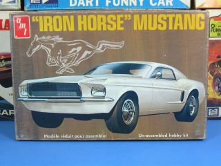 Rare Amt T267 " Iron Horse " Ford Mustang Custom Version Of Mach 1 Concept Car