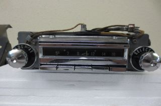 Vintage OEM 1956 Chevy Wonderbar AM Radio And Power Pack Unit ACCESSORY 2