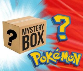 $50 Pokemon Mystery Box - Chance At Vintage Cards,  Toys,  Pins,  Packs,  Etc