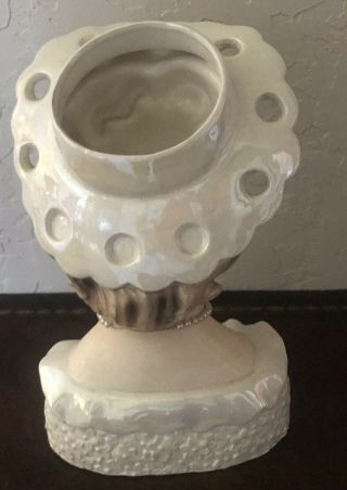 Vintage Lefton’s Lady Head Vase Made In Japan 9” 3