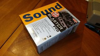 Ct1600 Creative Soundblaster Pro 2,  Isa Vintage Sound Card,  Docs & Games