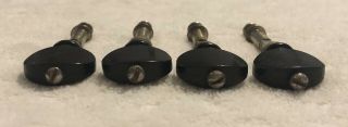 Set Of 4 Vintage 1925 Washburn Deluxe Soprano Ukulele Tuning Keys Set 32 3