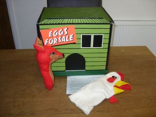 Vintage Supreme Magic Hen House Trick - The Little White Hen & The Big Red Fox