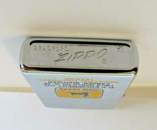 Vintage Zippo Lighter Salesman Sample John Deere Camden Michigan Unfired 2